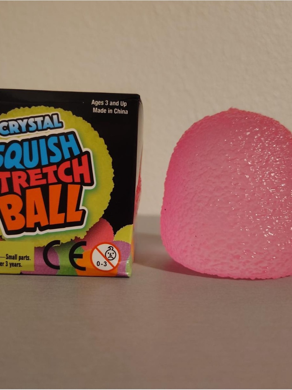 Squish Stretch Ball - Pink